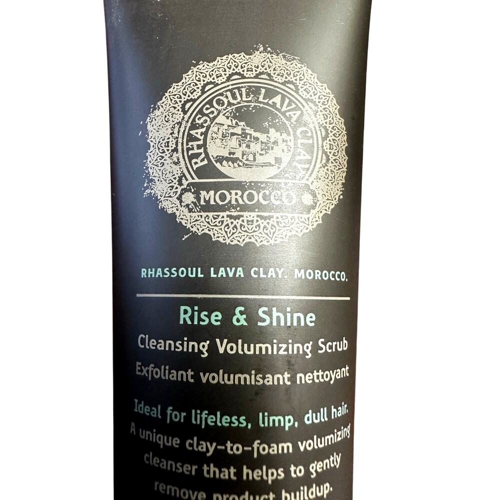 Tweak'd by Nature Rhassoul Lava Clay Rise & Shine Cleansing Volumizing Scrub-New - Picture 2 of 3